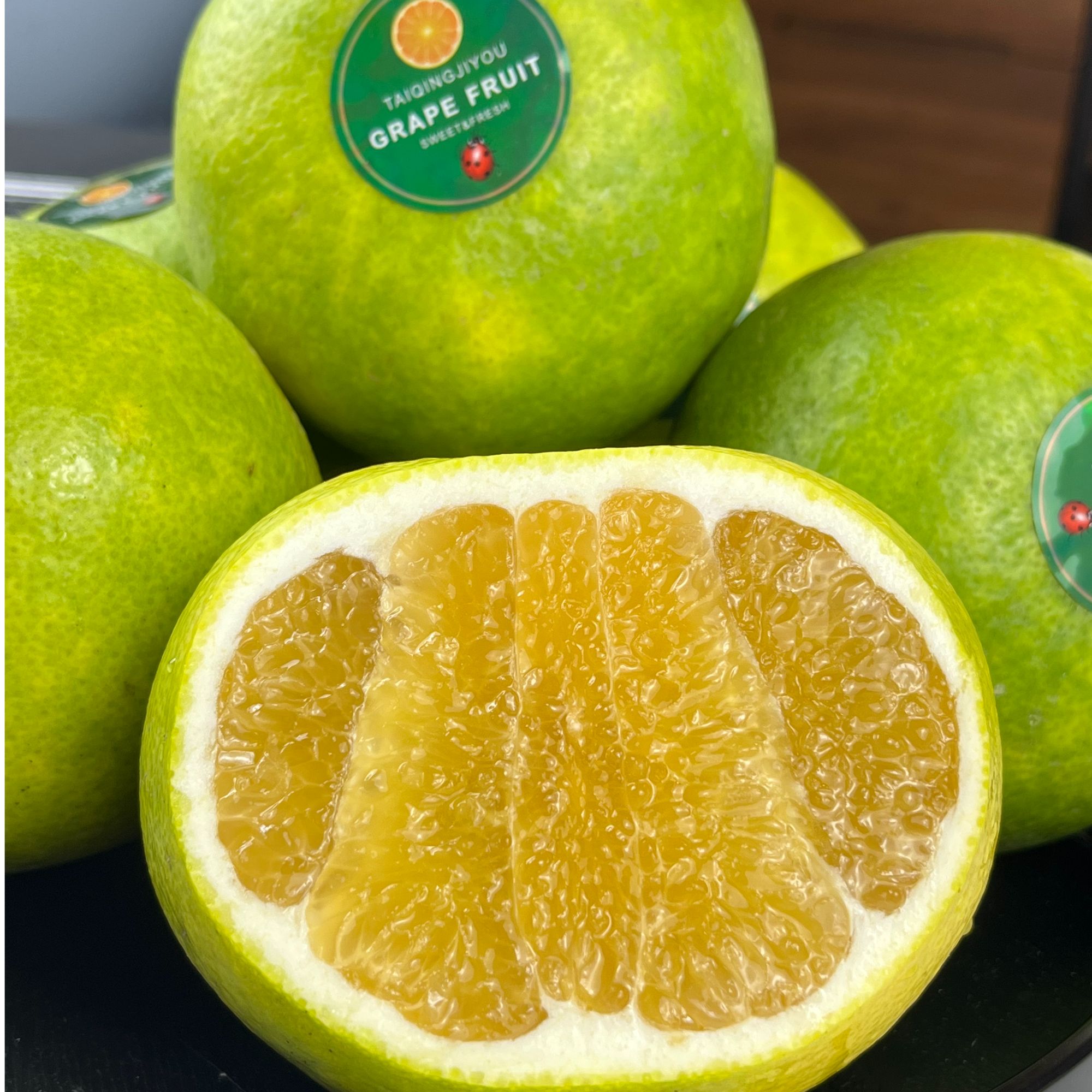 当季生态恐龙蛋绿宝石爆汁翡翠青柚产地直发3-9斤