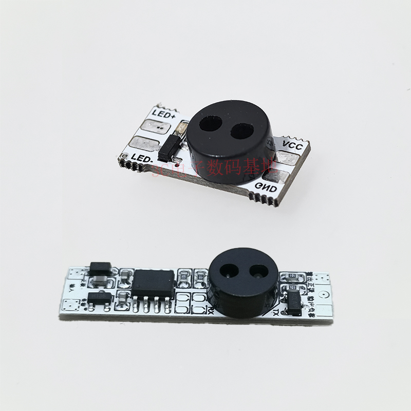 迷你圆头手扫/门控感应开关即亮即灭/渐亮渐灭+调光5V12V24V宽8mm