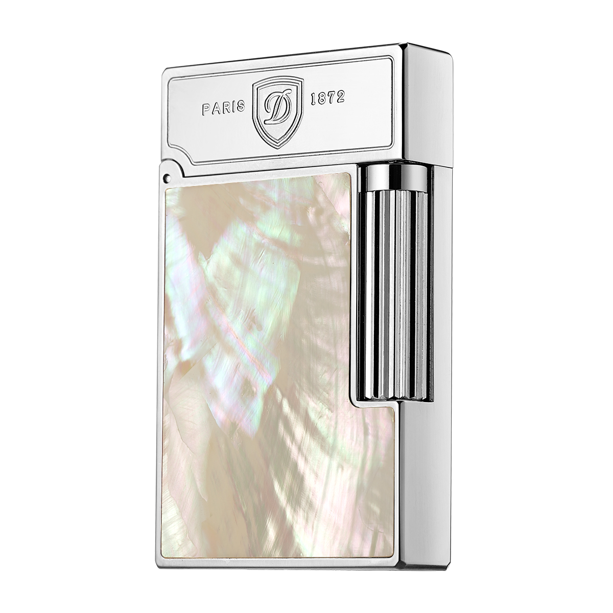 LSDUPENG/朗声都彭正品朗声打火机充气纯铜侧滑彩贝高档声音清脆