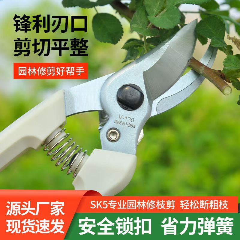 sk5钢剪枝专用剪刀果树剪刀超锋利树枝枝条剪刀修剪树枝