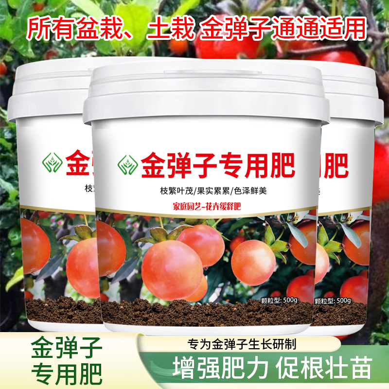 金弹子专用肥料黑塔子树桩有机肥室内土栽盆栽缓控释肥水溶营养肥