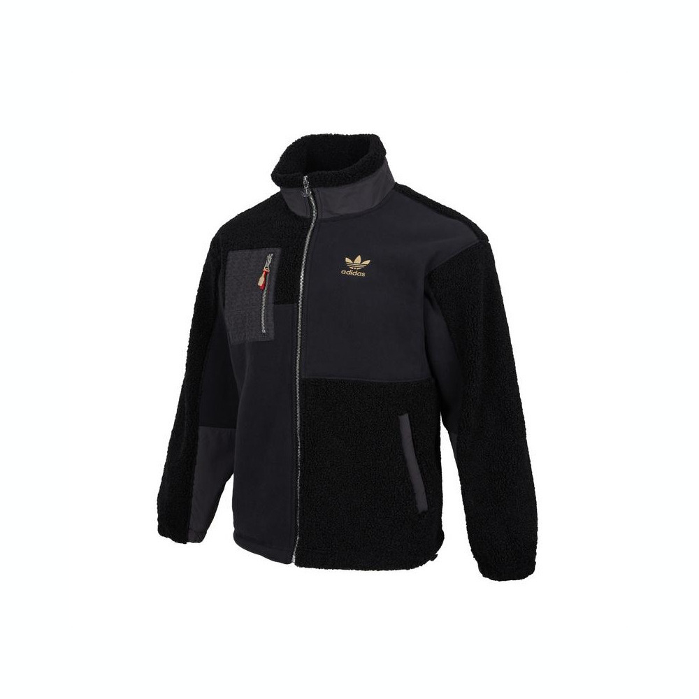 adidas Originals阿迪达斯三叶草男款外套PF SHERPA M长袖HY7285