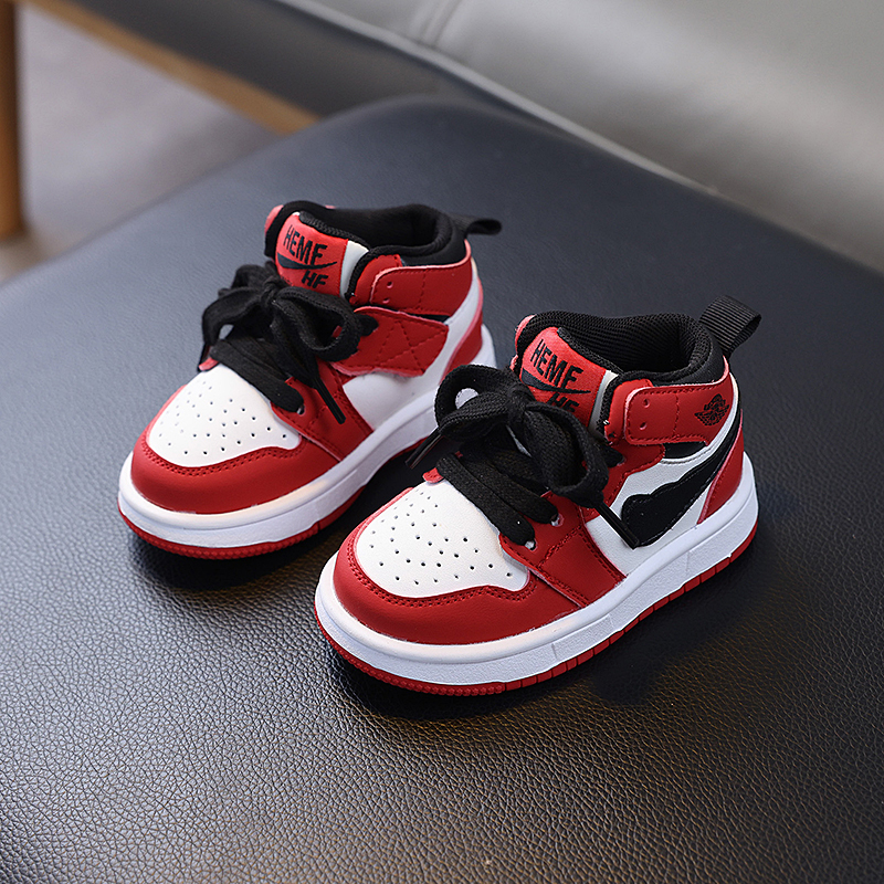 男宝宝棉鞋婴儿软底学步鞋板鞋秋冬小童鞋子1一3-6岁女儿童运动鞋