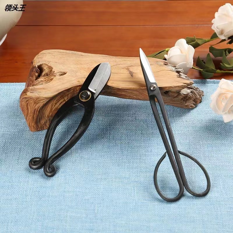 金田小枝切铗古流铗大号叶芽剪疏叶日式修花插花细枝剪花艺修花