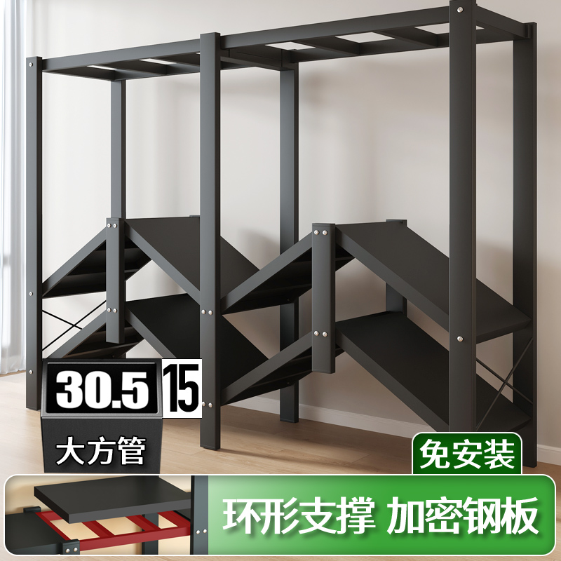 免安装布衣柜简易折叠衣柜家用收纳衣橱钢管加固衣柜免安装折叠