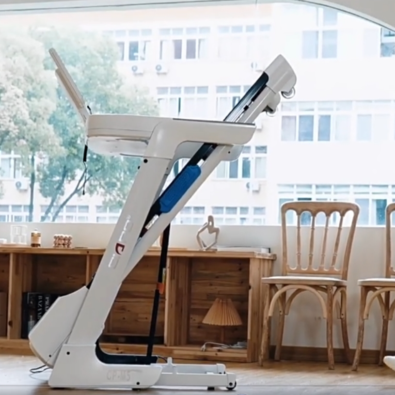 今年爆款 M5,单功能，电动升降，LED屏，带蓝牙带运动秀跑步机