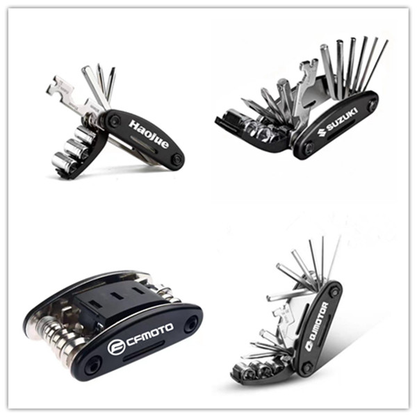 摩托车骑行豪爵TR300赛600春风机车川崎400雅马哈折叠多功能工具