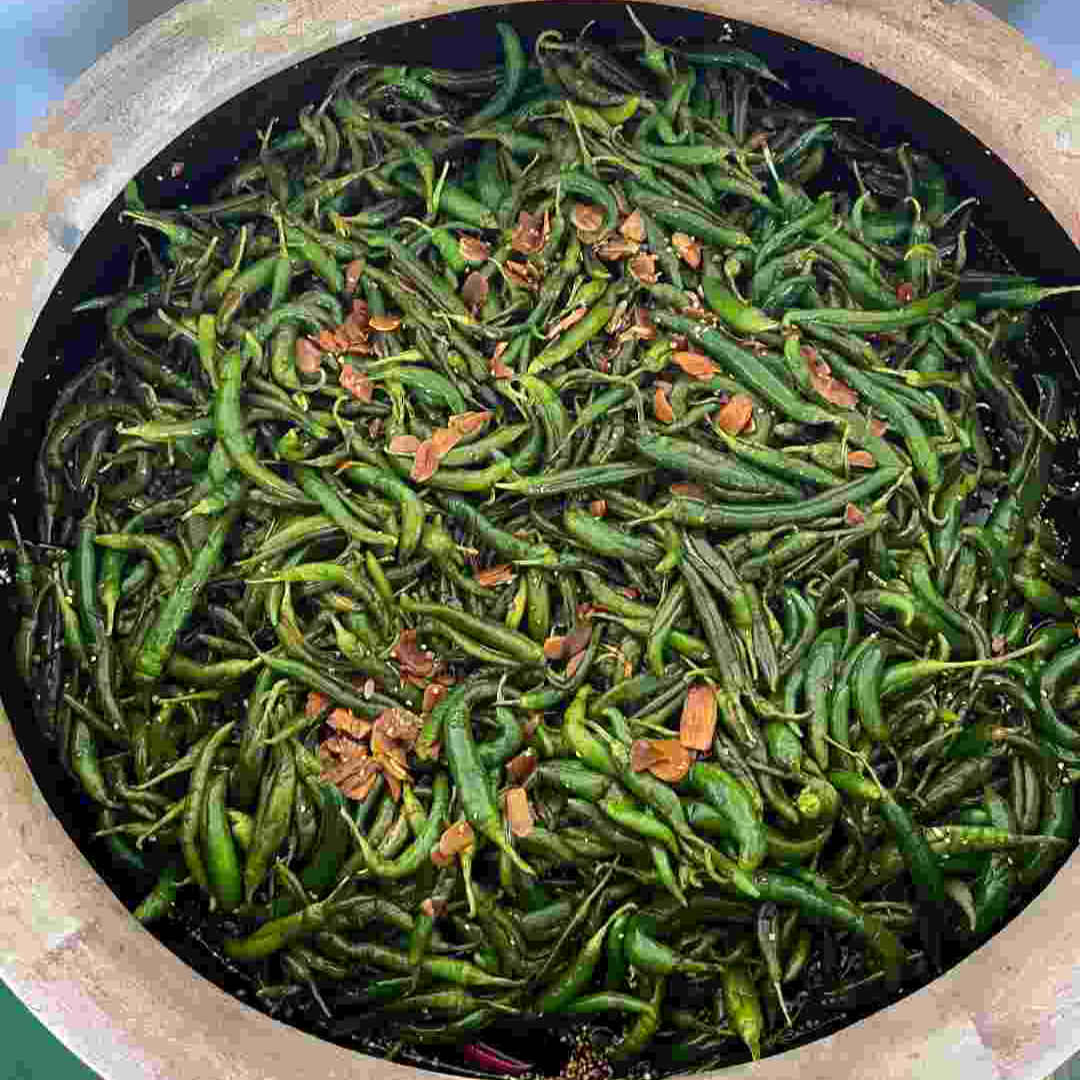 葛全勤香脆酱辣椒农家特产下饭菜优质原料腌制青辣椒