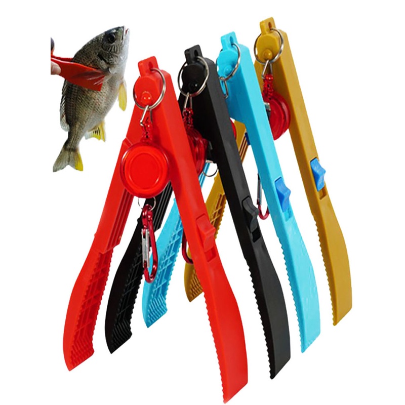 路亚海钓新款鱼夹控鱼器塑料鱼钳多功能鱼夹子夹鱼器垂钓渔具用品