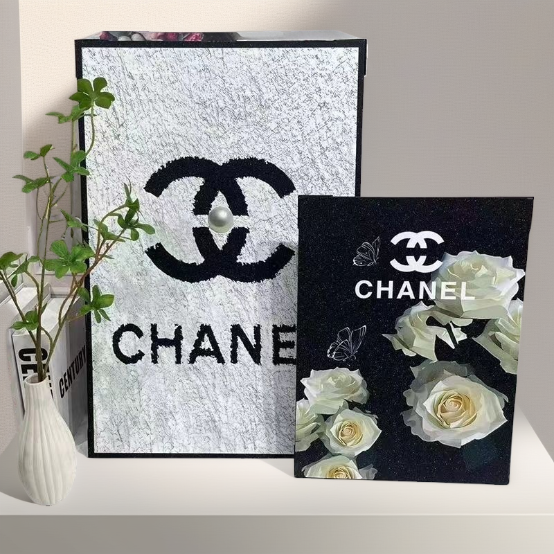 北欧ins风高级感挂画落地画电视柜玄关梳妆台摆件装饰画客厅