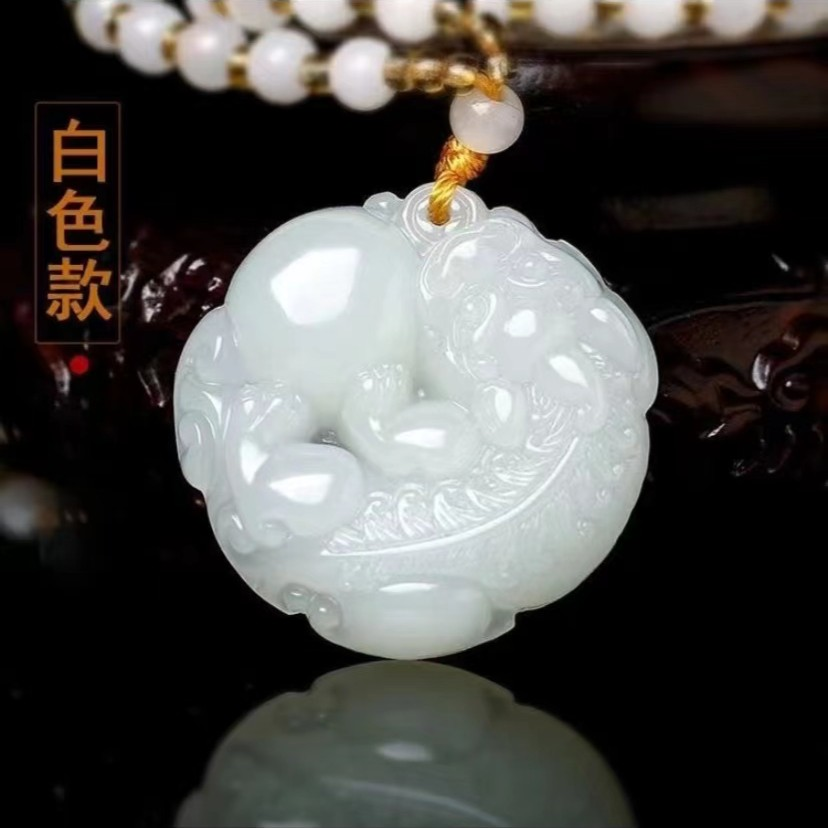 时尚轻奢百搭白貔貅吊坠 挂坠X845