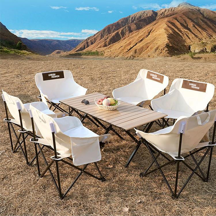 露营折叠桌椅折叠桌椅野餐露营露营桌椅椅子户外露营装备用品全套