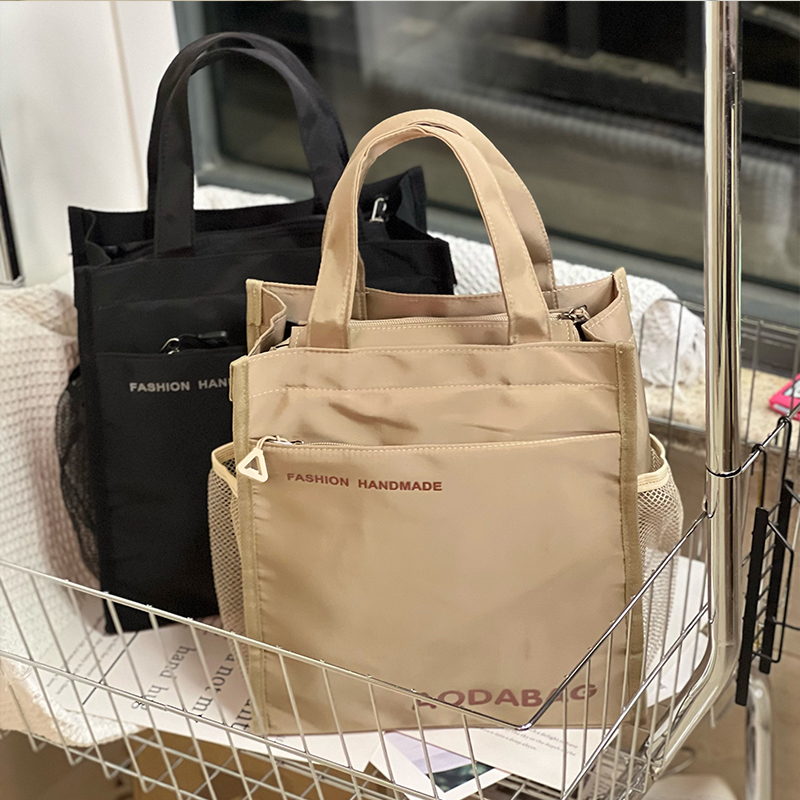 新款中小学生手提包补习袋拎书包轻便补习袋补课包儿童上学拎书袋