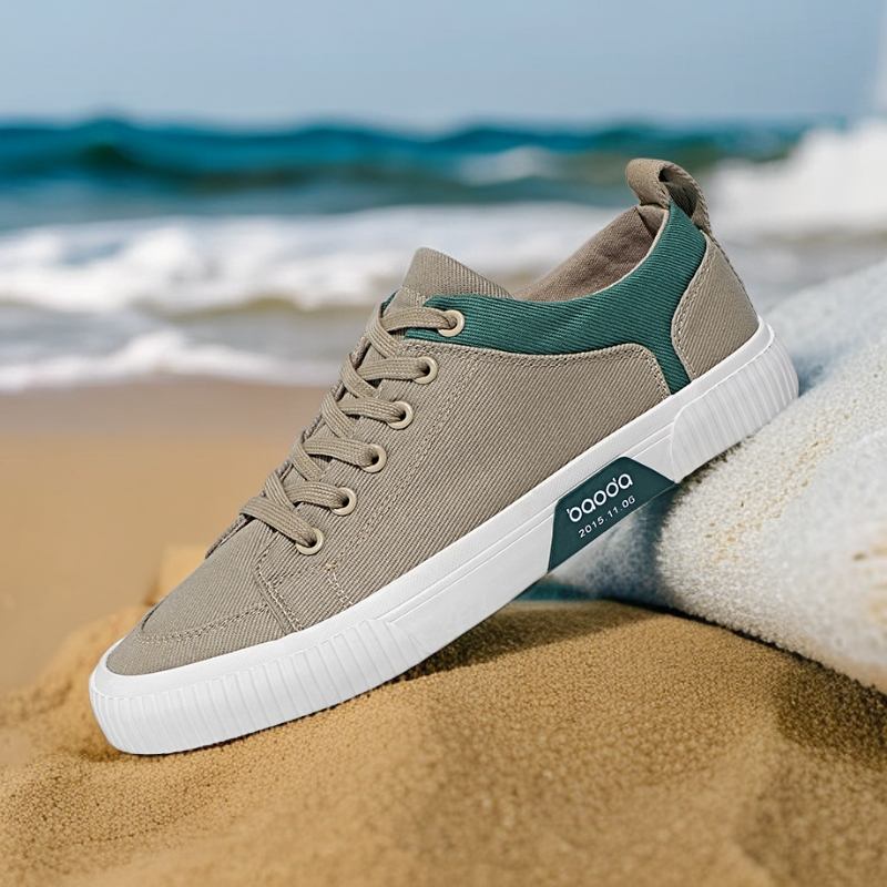 新款痞帅男款帆布鞋透气低帮板鞋舒适软底布鞋帆布鞋男款#BM-013