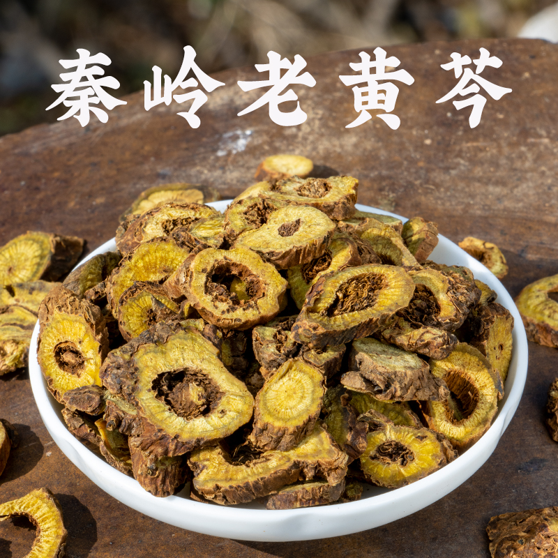 黄芩中药材秦岭多年生黄芩