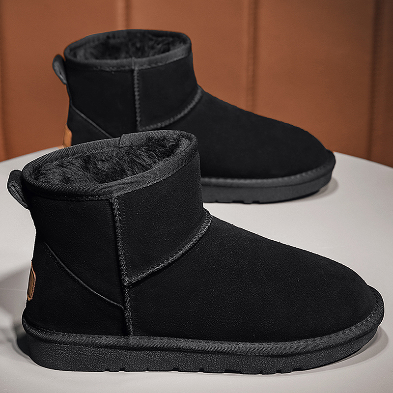 冬季大码男士雪地靴45东北加厚46高帮棉鞋47加绒保暖48面包鞋子50