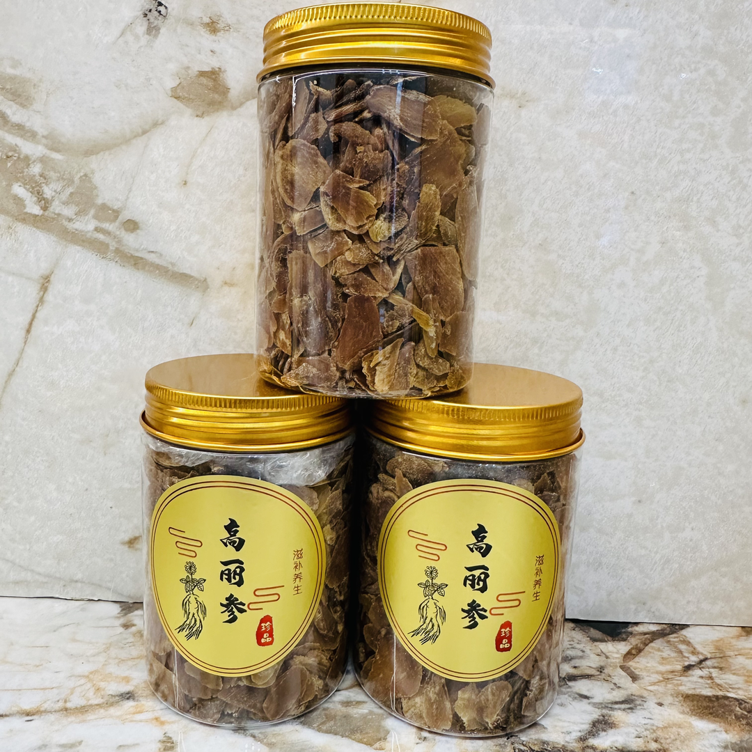 高丽参头尾片  苓知堂