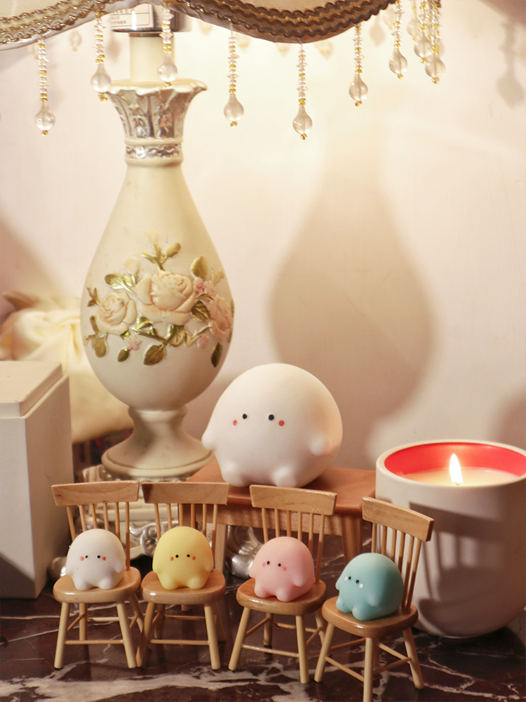 辛安小治愈系彩色团子解压可爱捏捏