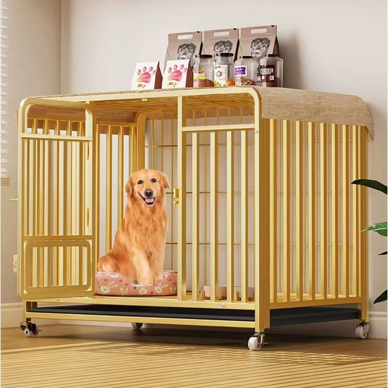 超大中小型犬狗笼加厚带厕所结实加冬款号家用笼子加固四季狗笼子
