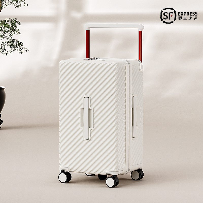 宽拉杆防爆拉链行李箱男女20寸登机箱万向轮旅行箱大容量拉杆箱30
