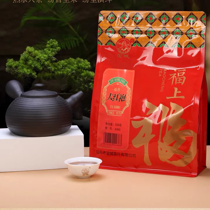 宝城福香大红袍茶叶350克散装袋装浓香型乌龙茶岩茶A565