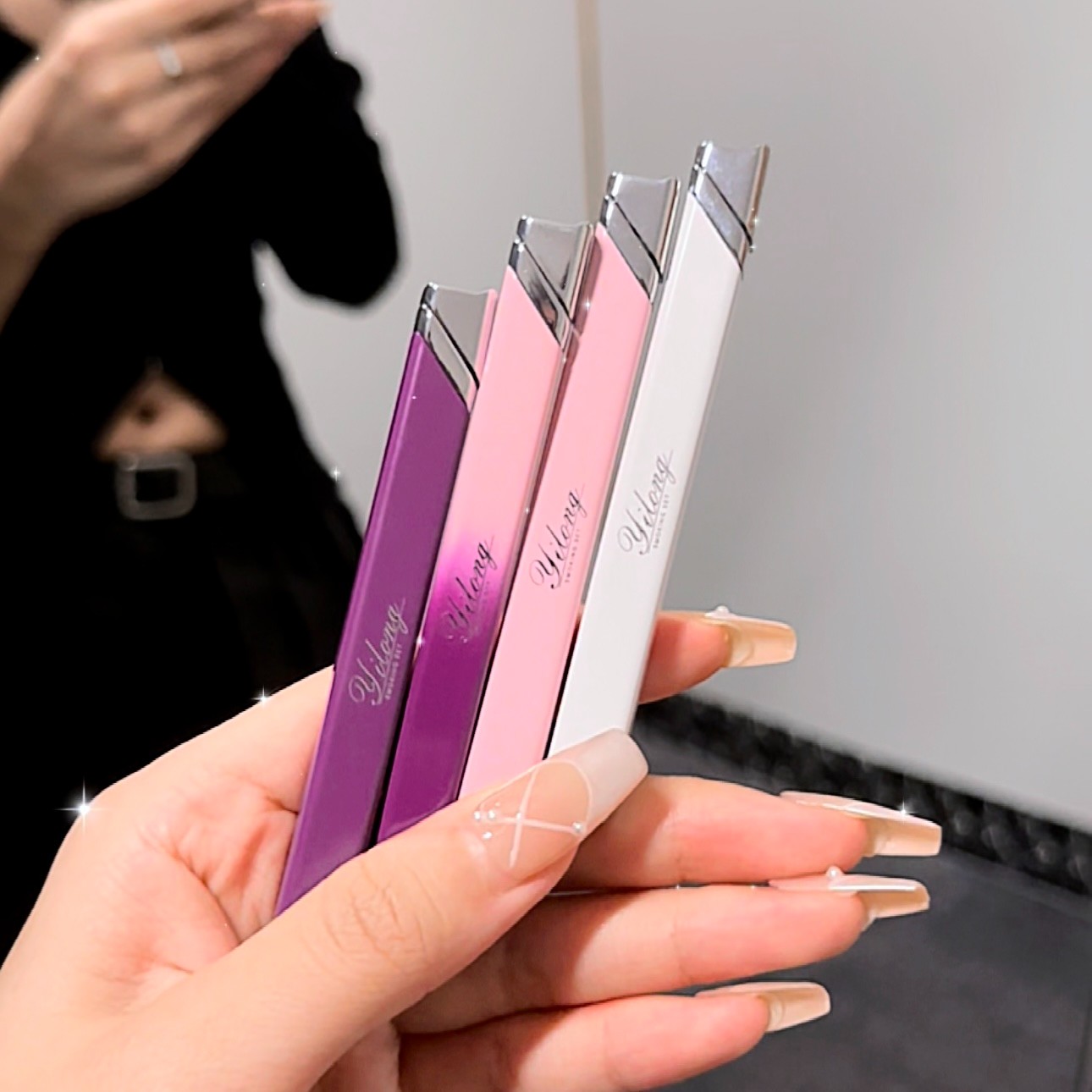 轻奢简约小巧打火机气质ins创意明火铝合金高颜值时尚迷你网红女