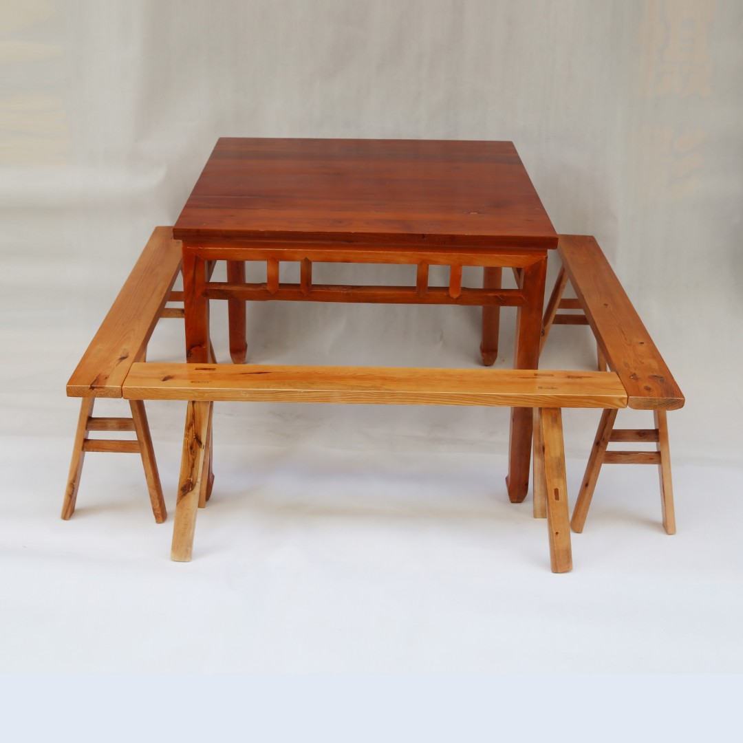 正方形四方桌八仙桌小方桌家用吃饭桌怀旧复古红木老式方几饭桌子