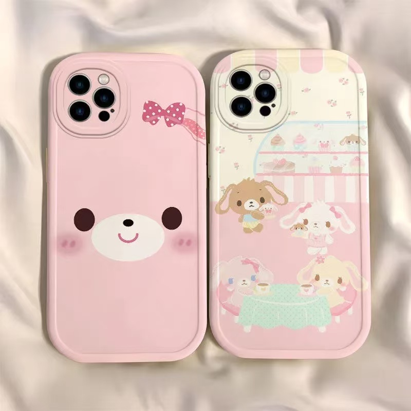 啵啵兔适用于苹果16PRO手机壳卡通iPhone15Promax可爱14/13/12PRO