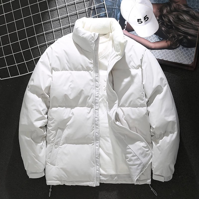 Cebrodz羽绒服男款纯色保暖冬季加绒加厚宽松防寒外套