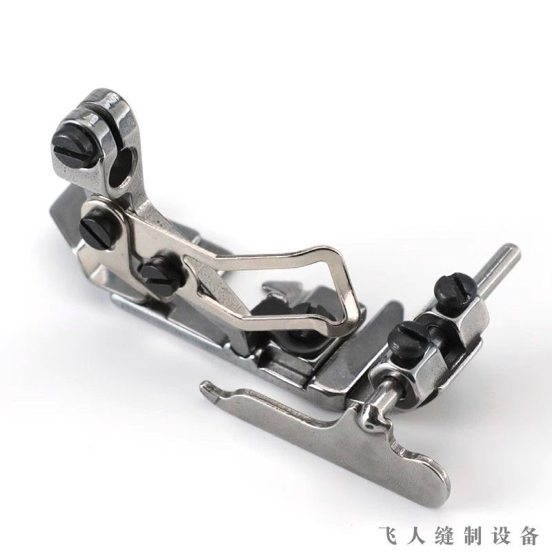 四线拷边机定规压脚 锁边包缝定位止口 衣领拷边机可调挡边杰克