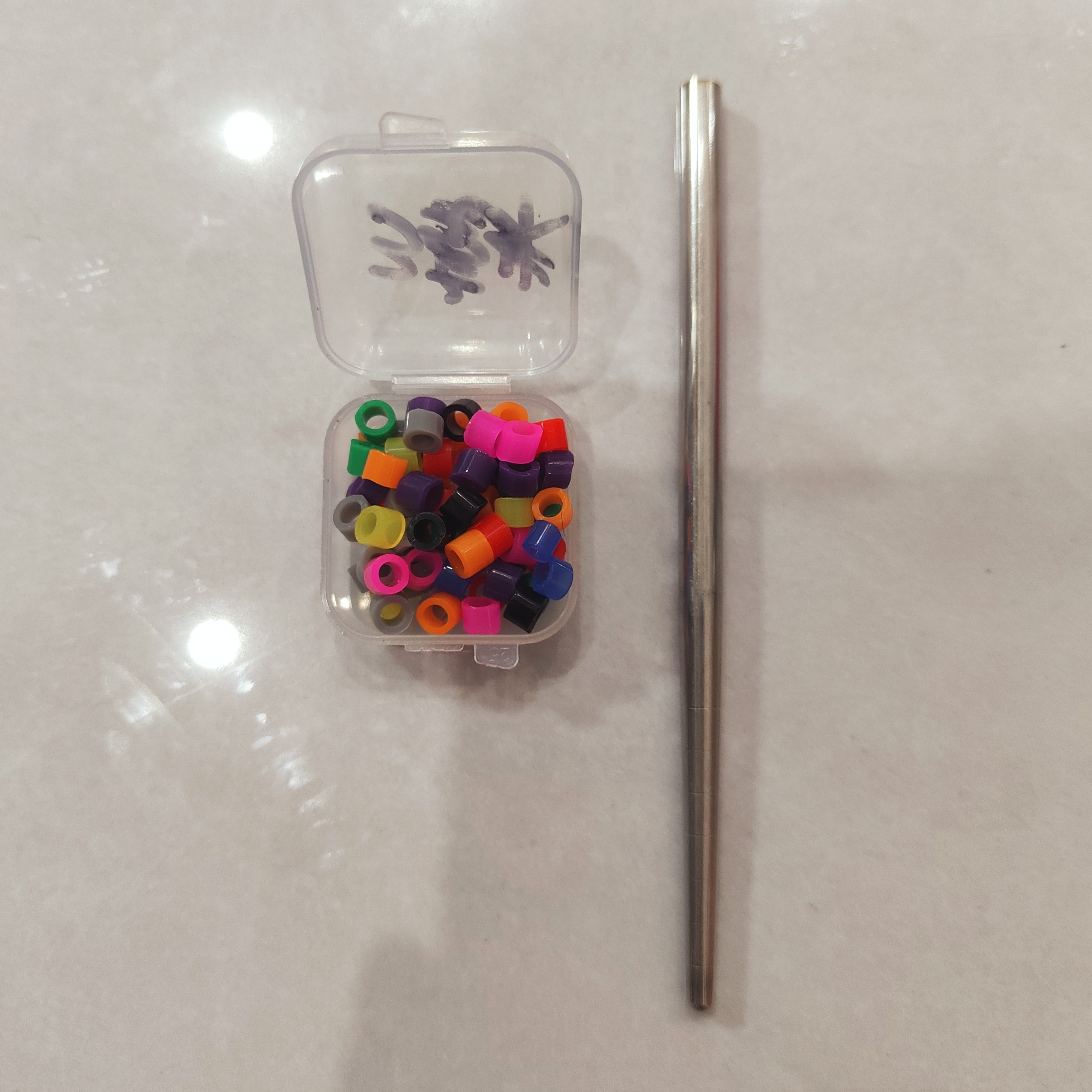 小鸟彩色软硅胶脚环（不伤鸟腿）