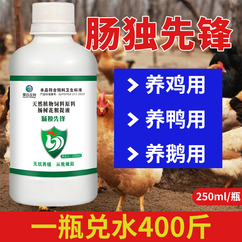 肠独先锋鸡鸭鹅鸽子家禽畜牧添加剂