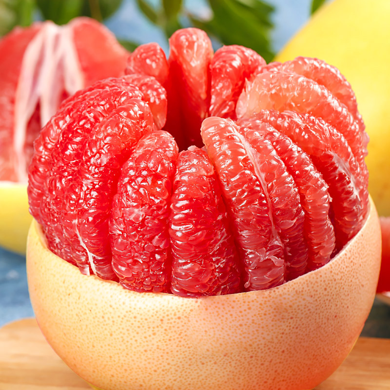 现货采摘福建平和正宗三红蜜柚红心柚子4.5斤8.5斤中秋送礼