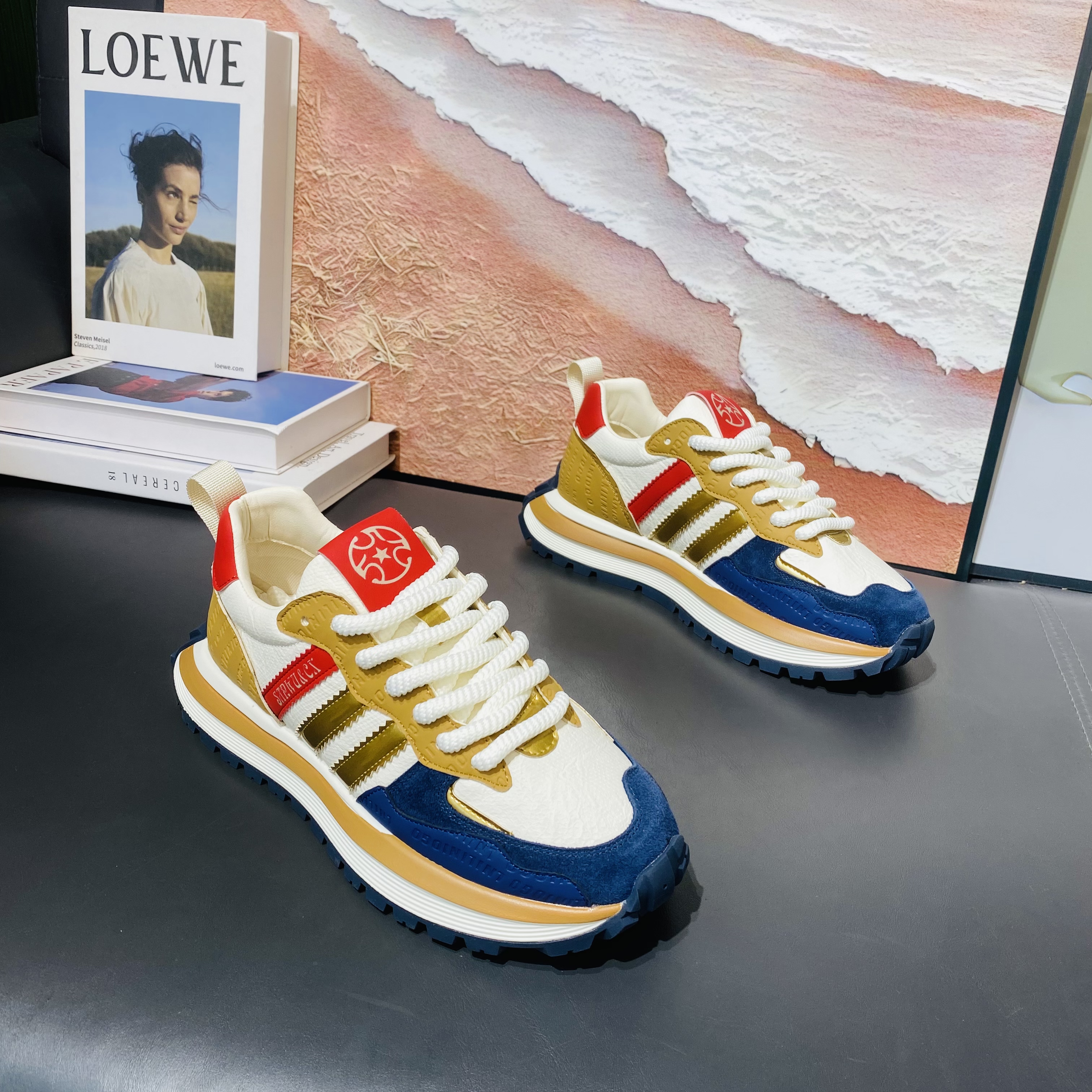 《 广州潮品》888-80单棉同款秋冬季阿甘鞋休闲时尚运动潮鞋百搭