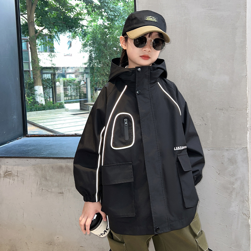 【2025冬款上新】男童三合一外套儿童洋气加棉加厚中大童秋冬季童装