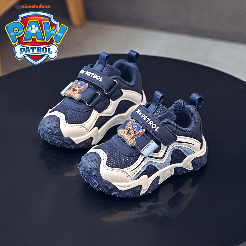 汪汪队男童鞋2025春秋季新款中小童宝宝男孩子百搭卡通儿童运动鞋