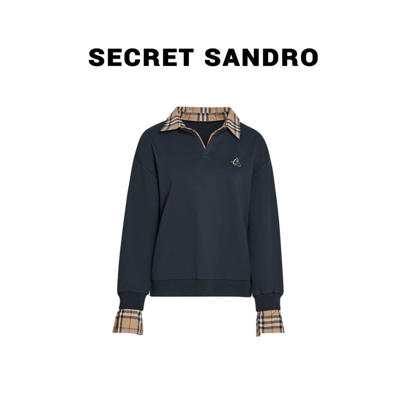 Secret Sandro 鸥小柒 卫衣 W64213330Q
