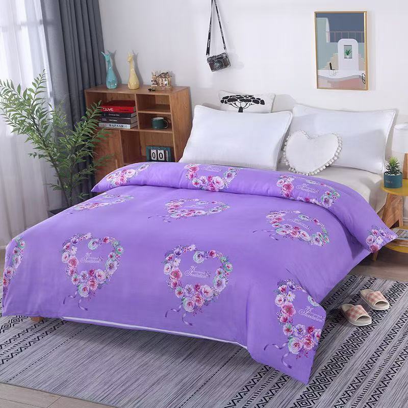 加厚磨毛被罩单件被套单双人200X230柔软亲肤可裸睡水洗被子套罩