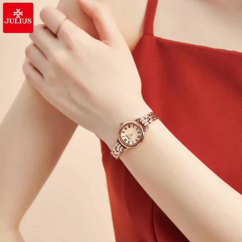 手表女士手表新款气质名牌正品防水轻奢小众简约时尚钢带1150