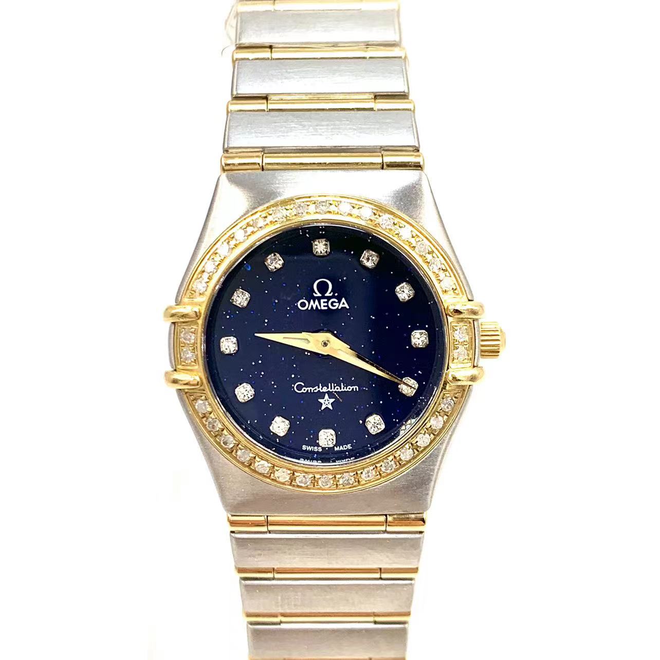 99新 Omega/欧米茄 星座/石英/表径25mm/女表