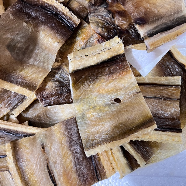 福建特产淡咸味去头去尾海钻鱼干片净含量500g/袋