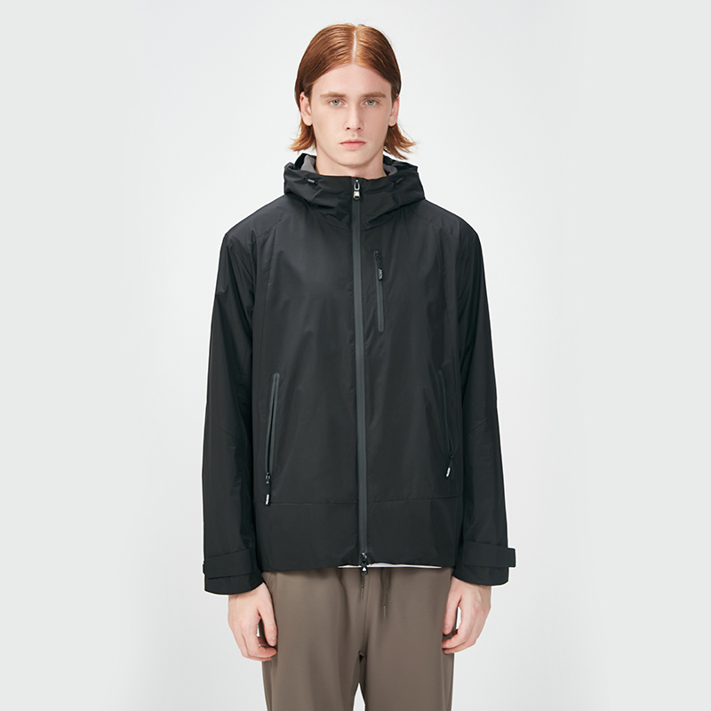 男女款情侣防水防风透气休闲连帽冲锋衣式外套户外运动服潮6626