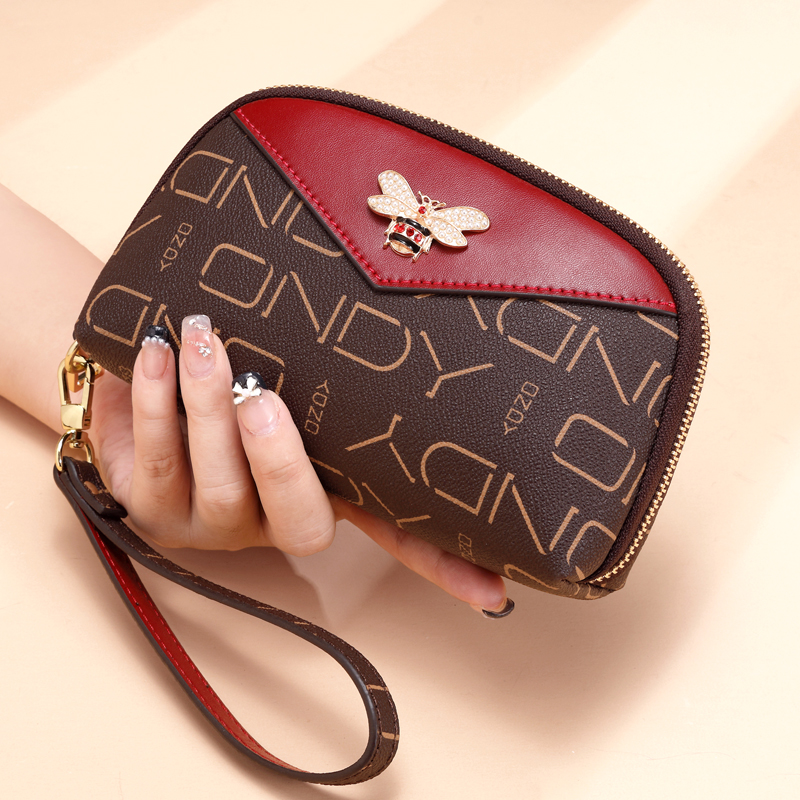 手拿包女款钱包长款大容量零钱包2023新款时尚手机小包高端手包女