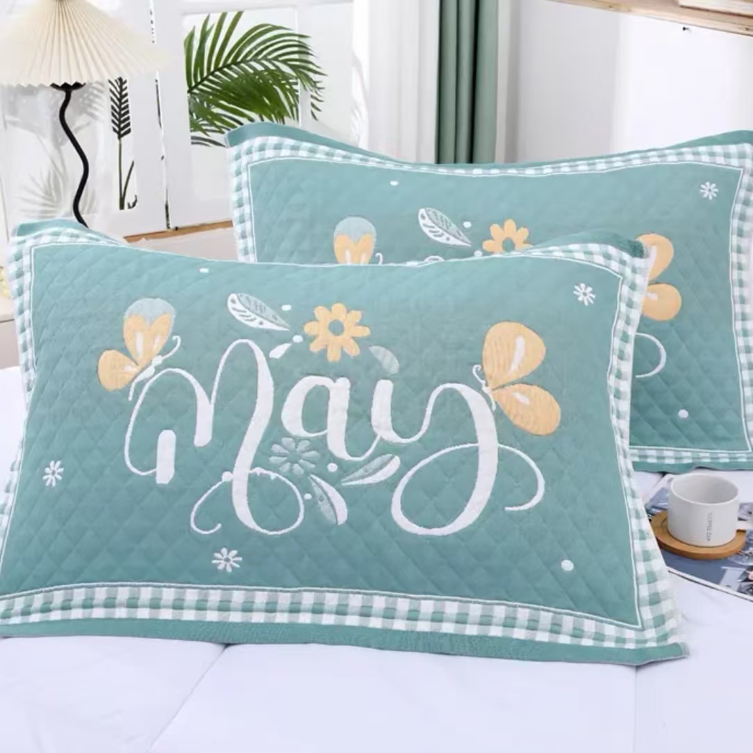 【晓晓专属】新款加厚成人枕巾一对装52*78高档柔软透气吸汗枕头巾