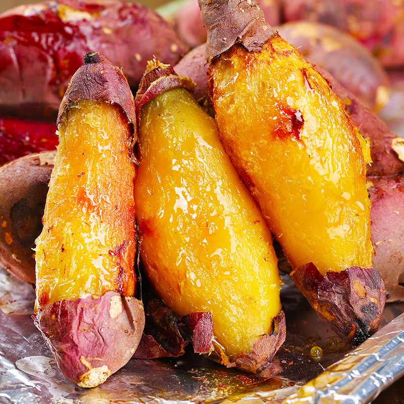 山东正宗榴莲蜜薯新鲜红薯健康山沙地种植好吃香甜软糯黄金烤地瓜