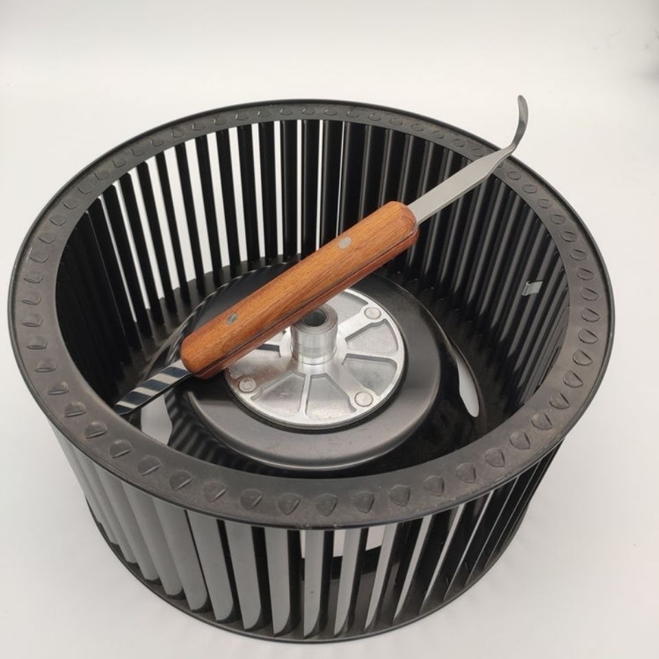 双头油烟机风轮不锈钢刮刀木柄家电清洗工具铲刀左右通用去油