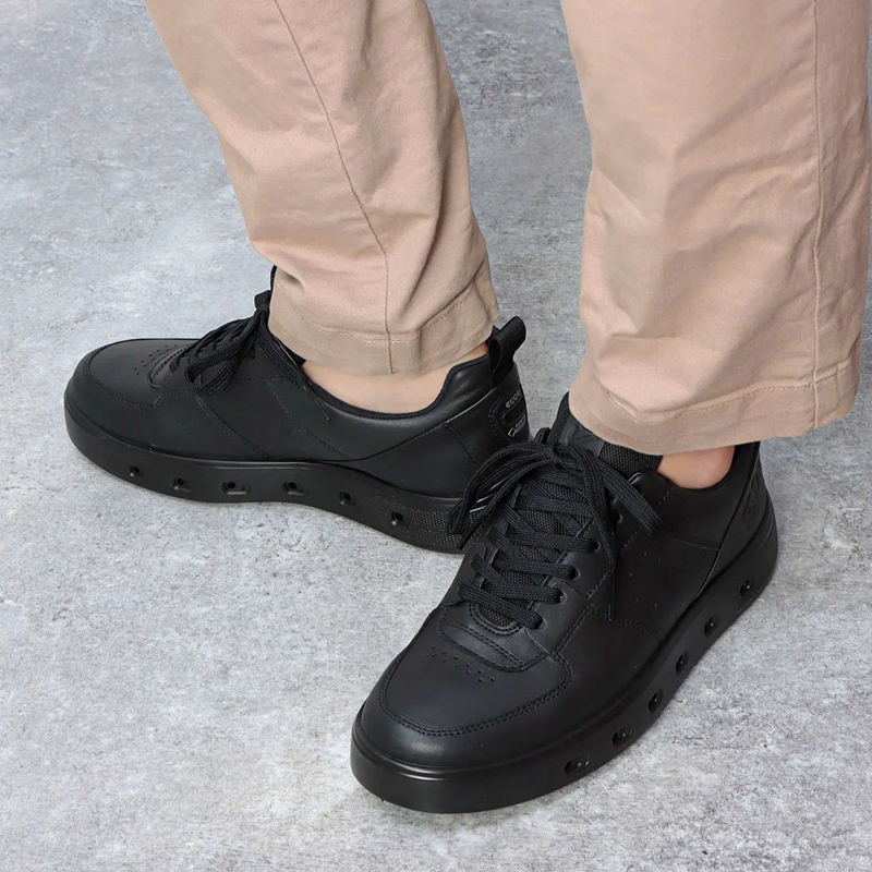 ECCO/爱步【街头720】520814男士防水透气休闲板鞋百搭男士百搭鞋子