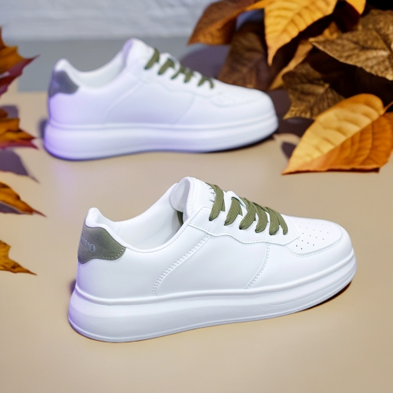 运动鞋秋季新款男鞋ins韩版潮休闲鞋男厚底增高小白鞋情侣款板鞋