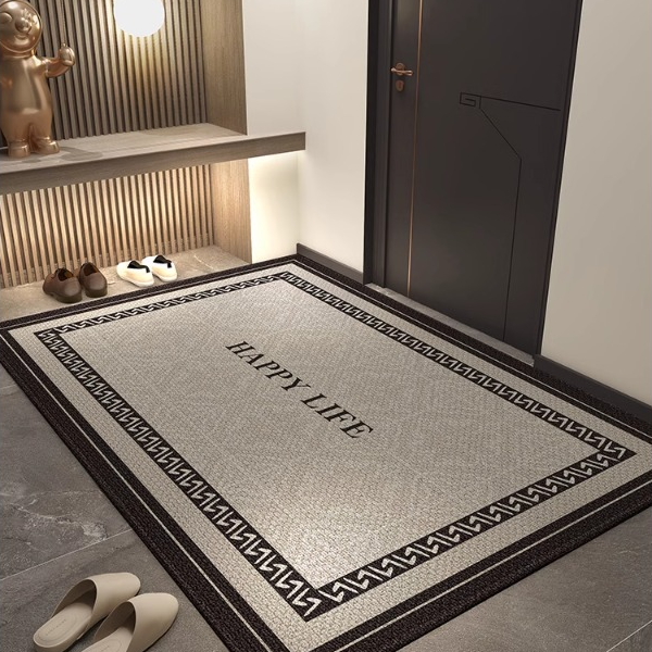 纤苏现代简约入户门地毯地垫入户门垫裁剪防滑耐脏家用高级感脚垫