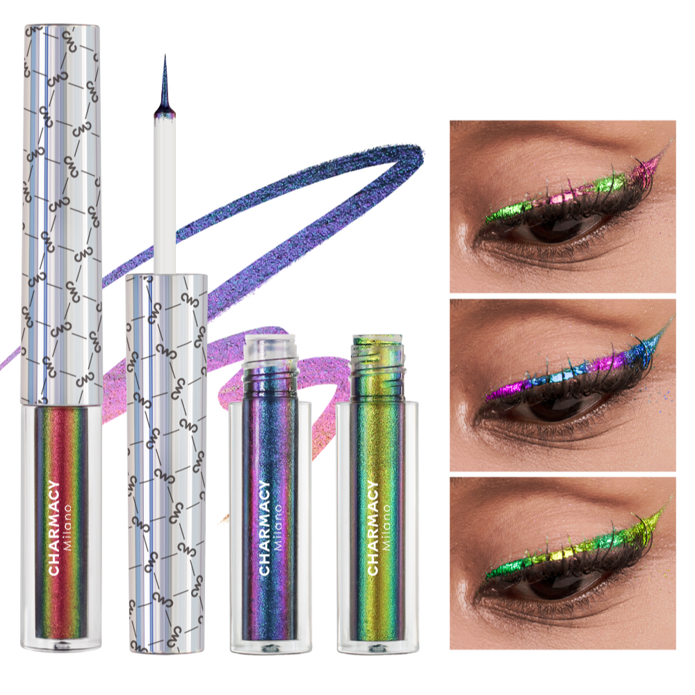 【宠粉福利】CHARMACY乔魅轻欧美防水彩色不晕染闪耀超闪光变眼线液